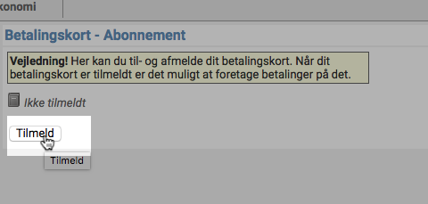 Tilmeld